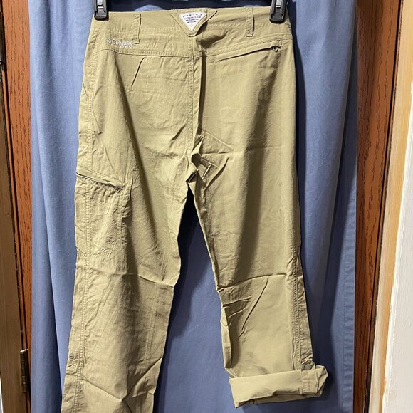 Columbia PFG Pants Womens Size 6 Omni Shade Zip Pocket Hiking - Picture 1 of 3